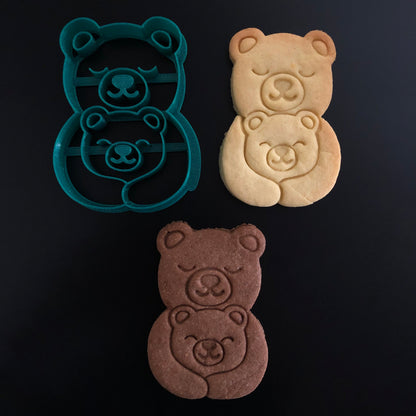 Papa Bear cookie cutter