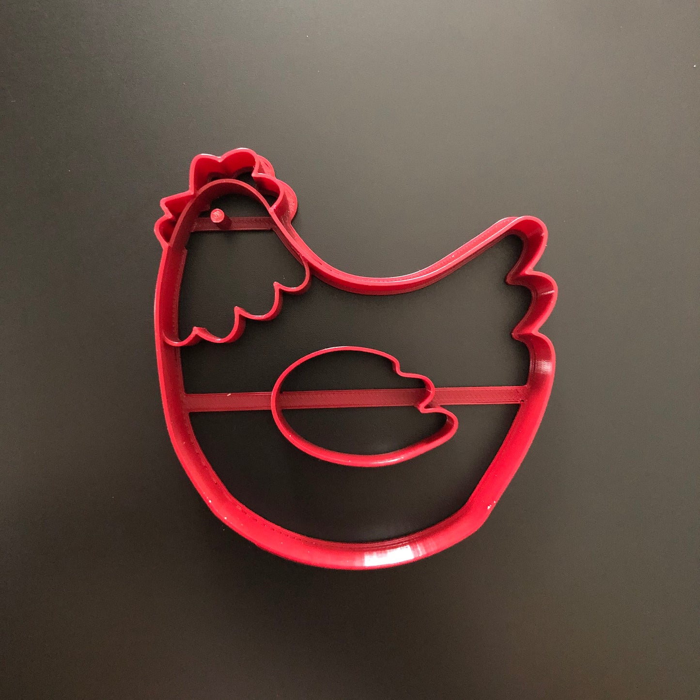 Hen cookie cutter